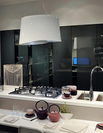 Вытяжка MARE E.ION IS GLASS WHITE Falmec купить в Тюмени | Всегда в наличии! | Артикул CENI66.E0P6#ZZZF441F | Официальный сайт LEADER-BT